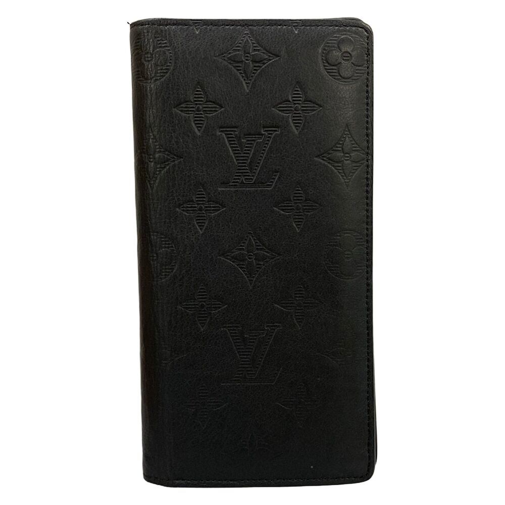 Louis Vuitton Portefeuille Brazza Monogram Shadow Long Wallet M62900